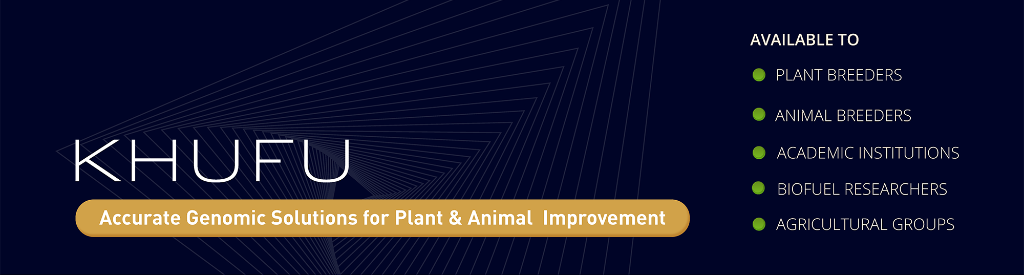 Khufu Data  Plant Improvement – HudsonAlpha Institute for Biotechnology