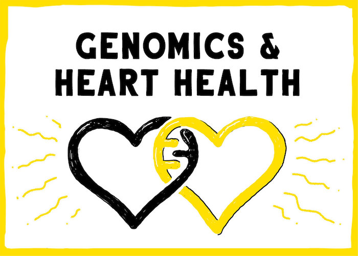 Genomics & Heart Health Graphic
